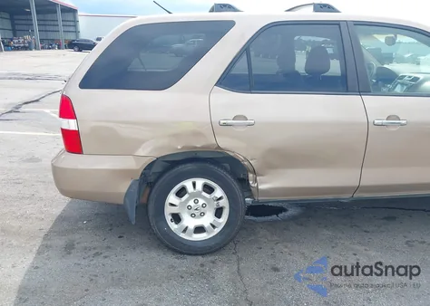 2002 Acura Mdx z USA, uszkodzony, nr VIN 2HNYD18292H503036